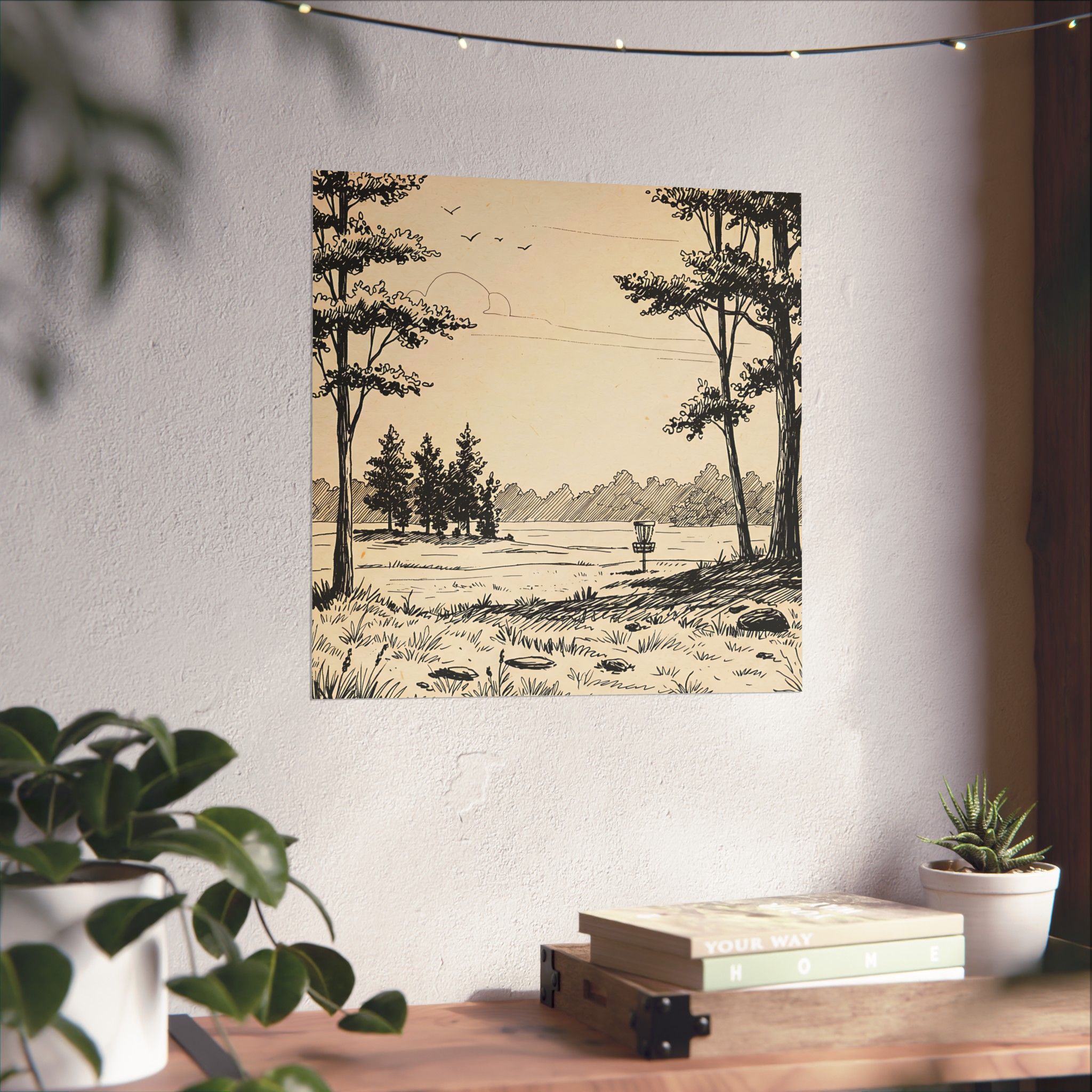 Matte Poster: The Grassy Field