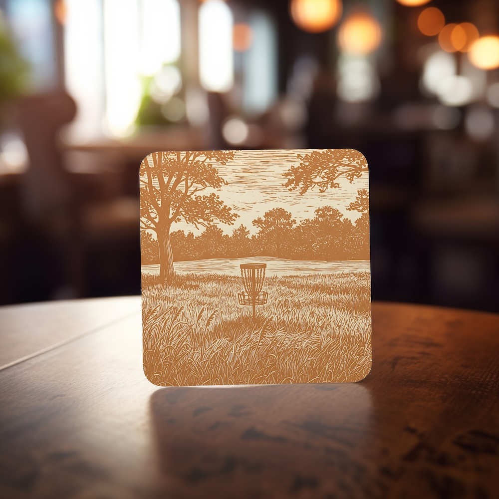 Corkwood Coaster Set: Fading Light (8 colors)