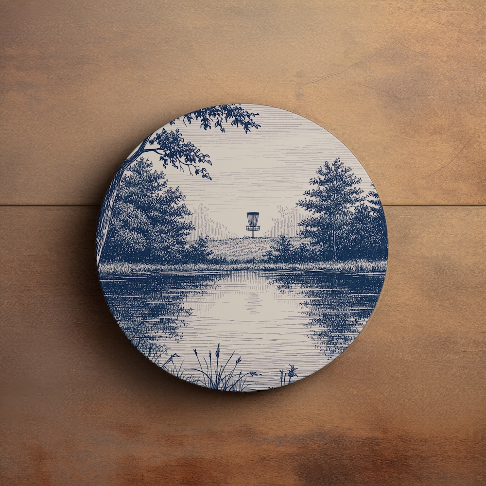 Ceramic Coaster: The Water Carry (8 colors)