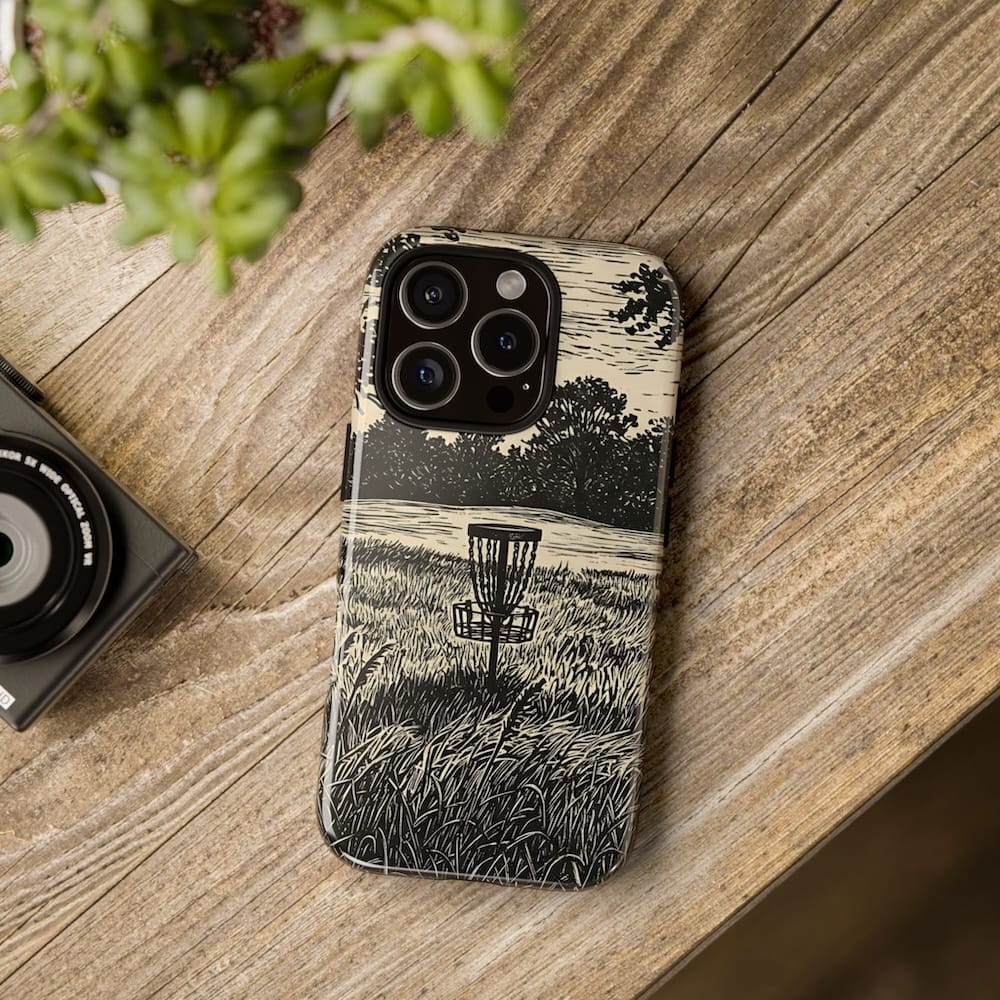 iPhone Tough Case: Fading Light (Black)