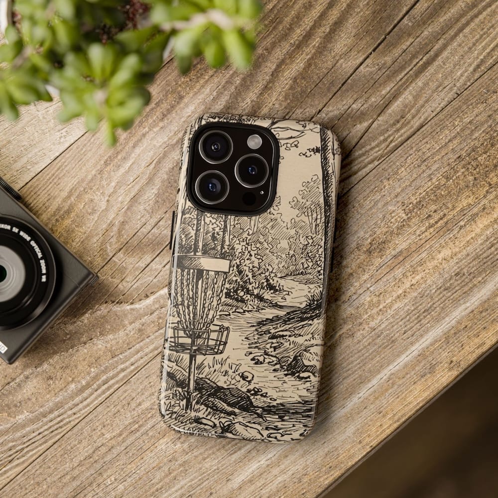 iPhone Tough Case: The Rocky Gap (Black)