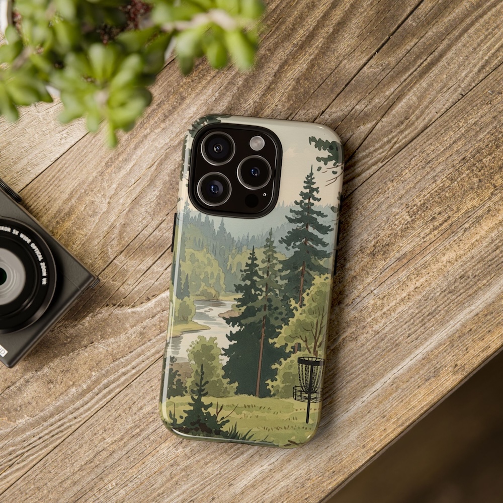 iPhone Tough Case: Oregon Greenery