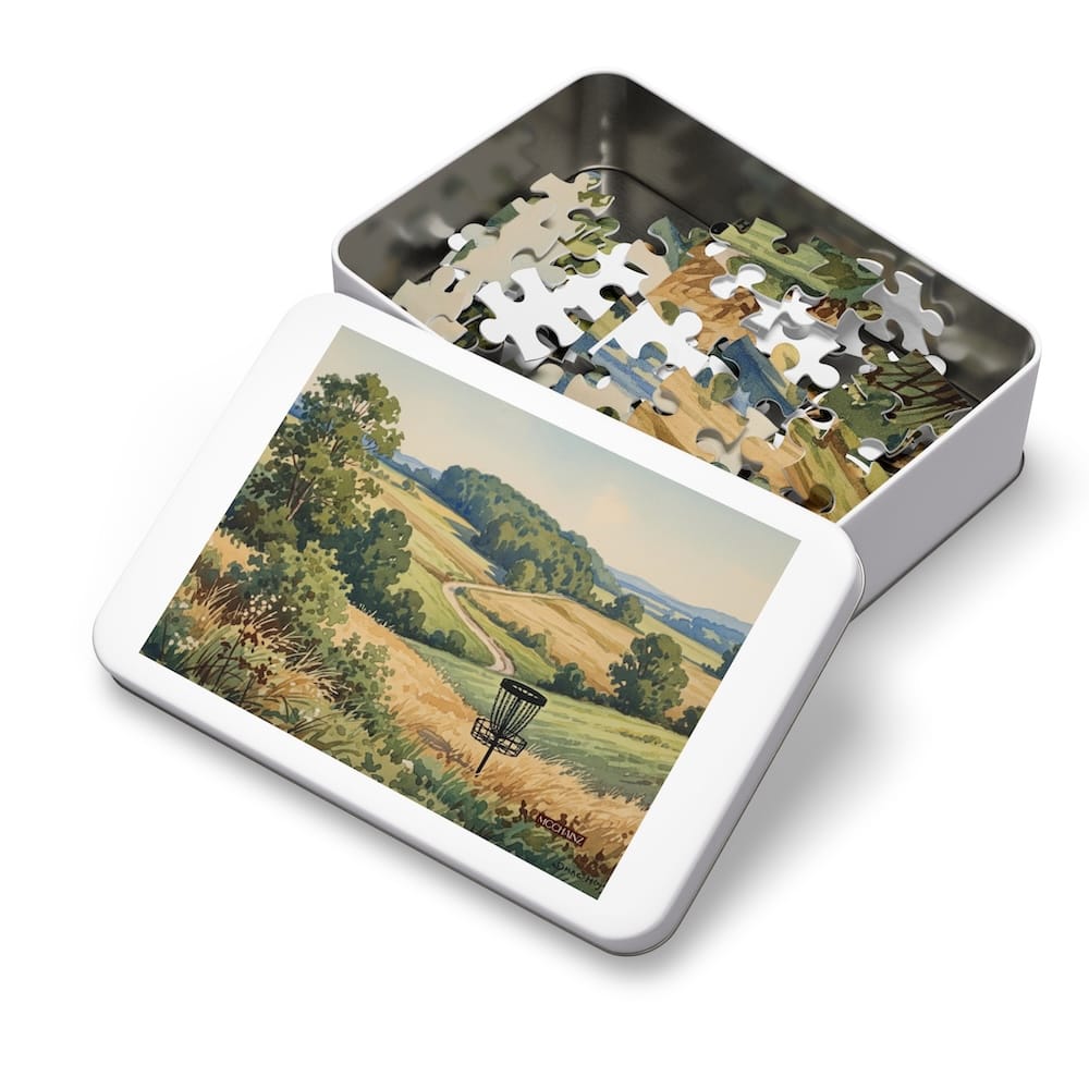 Jigsaw Puzzle in Tin: Western Mass