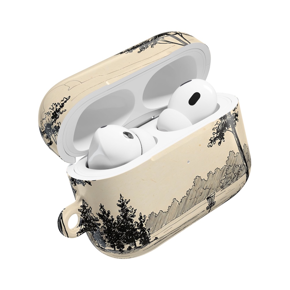 AirPod Case: The Grassy Field (Black)