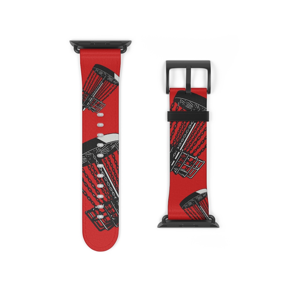 Apple Watch Band: Full Tilt Red