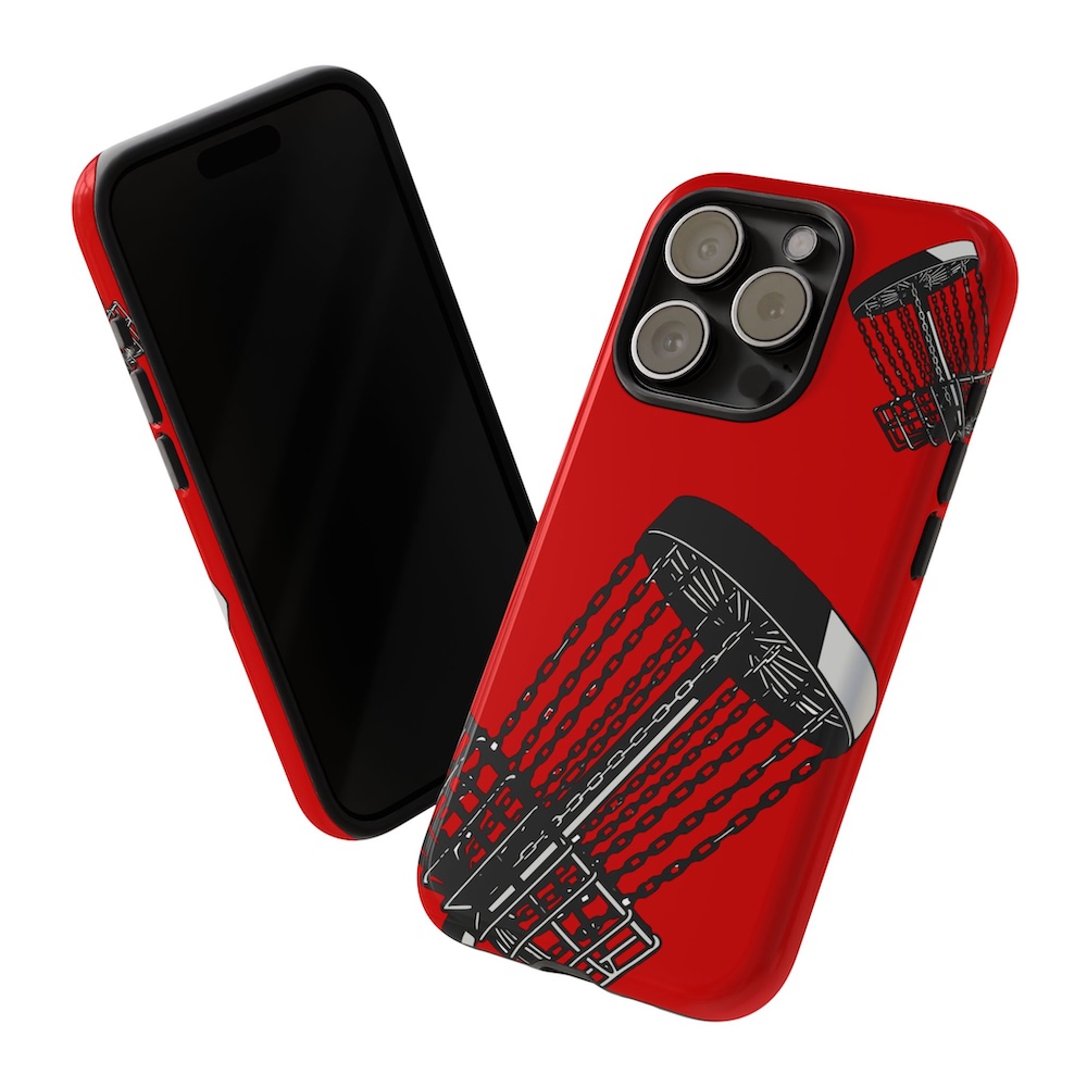 iPhone Tough Case: Full Tilt Red
