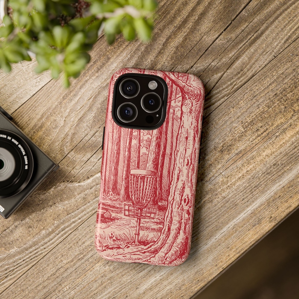 iPhone Tough Case: The Guardian (Cherry Red)