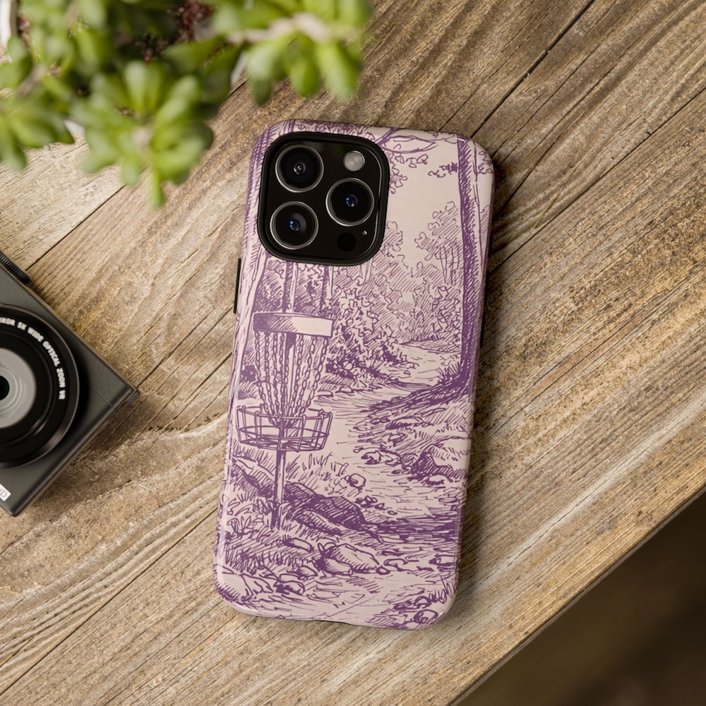 iPhone Tough Case: The Rocky Gap (Byzantium Purple)