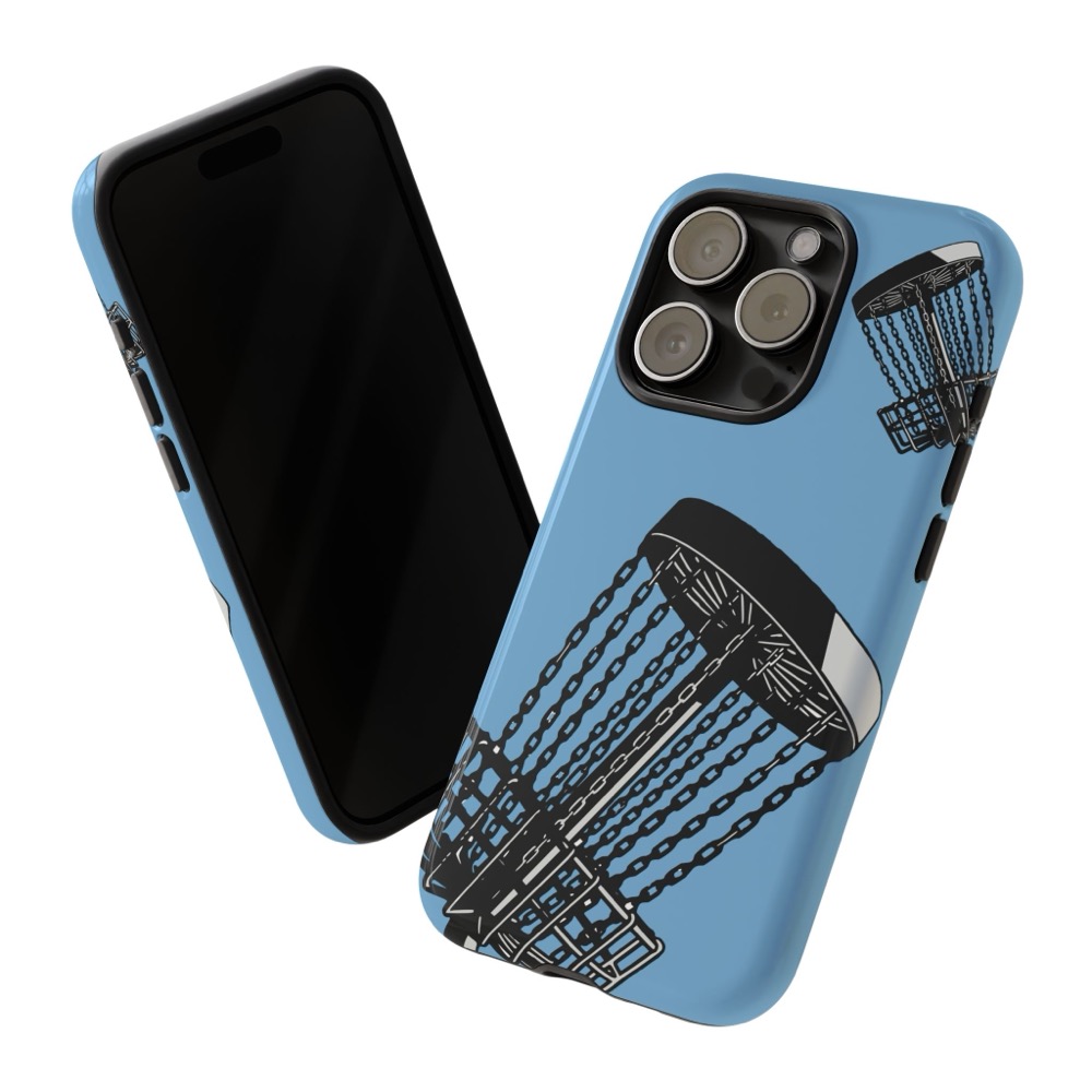 iPhone Tough Case: Full Tilt Sky Blue