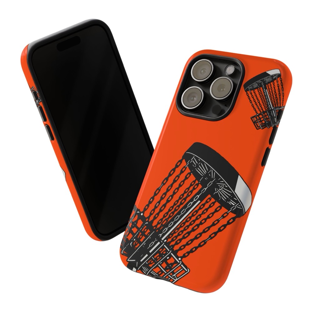iPhone Tough Case: Full Tilt Orange
