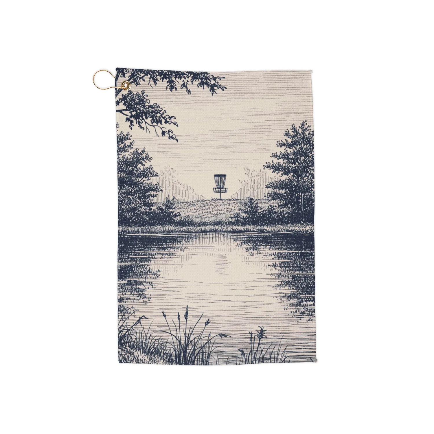 Disc Golf Towel: Water Carry